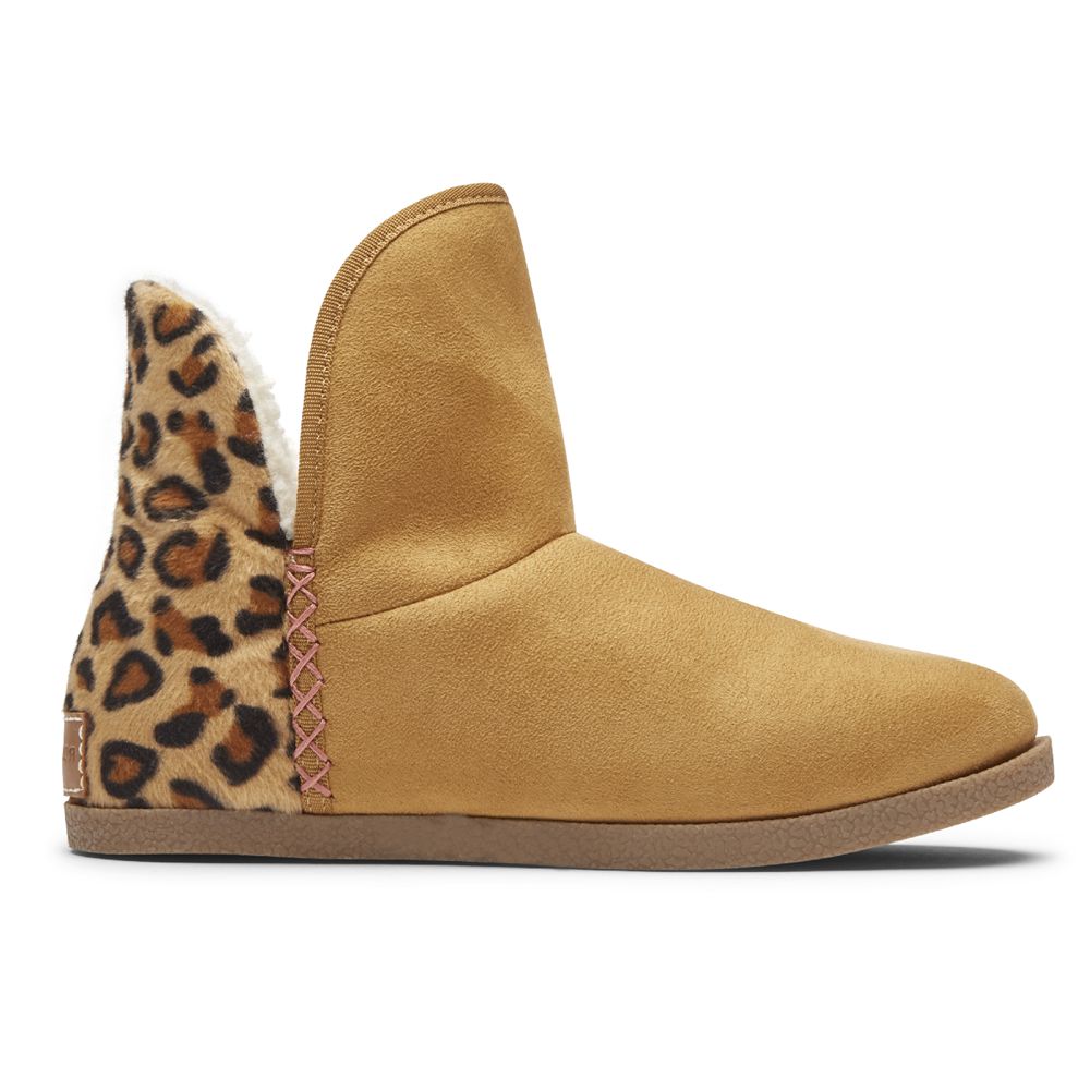 Botins Mulher Rockport Trutech Veda Slipper Leopardo,Portugal UOFPE-6324